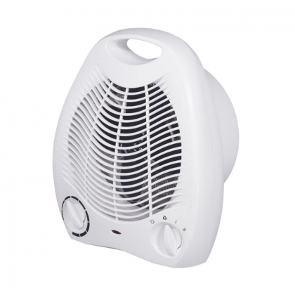 Teplovzdušný ventilátor 1000W / 2000W s držákem